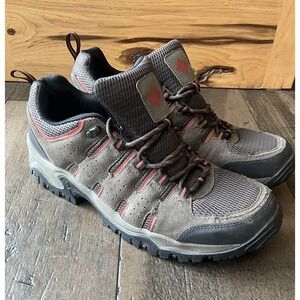 Sz 15 Mens COLUMBIA Low Brown Hiking Shoes Boots YM5143-231 1576331231